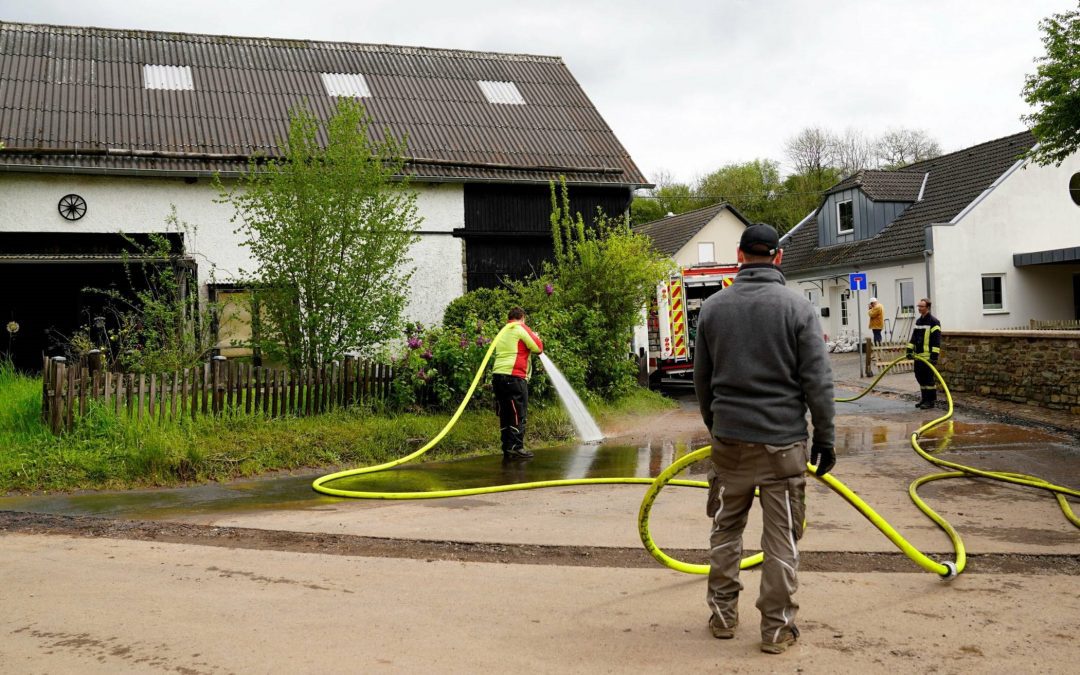 H1 – Aufräum- und Reinigungsarbeiten nach Sturzflut in Glaadt